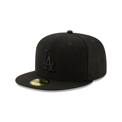 Los Angeles Dodgers Gorra | New Era MLB Wool 59fifty Fitted Cap Mexico - Negros